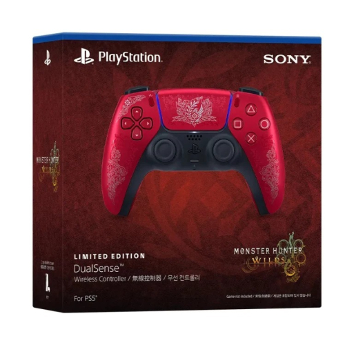 【電玩基地-三重】PS5 DualSense 魔物獵人 荒野 特仕 手把 限量版 無線控制器 台灣公司貨