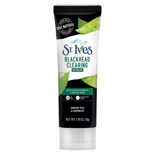 【ST. Ives 聖艾芙】杏桃身體磨砂膏-綠茶竹子(1.76oz/50g)【8886467017087】