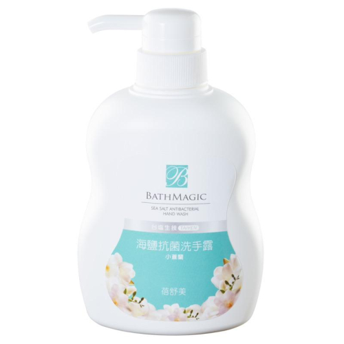 台鹽 蓓舒美海鹽抗菌洗手露 500ml【24h百貨網】