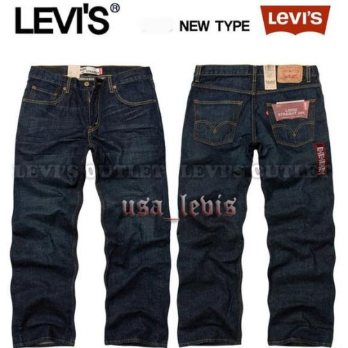 【重磅29-44腰優惠】美國LEVI S 569 Loose Chipped 深藍貓鬚 寬版 直筒褲 牛仔褲 垮褲505