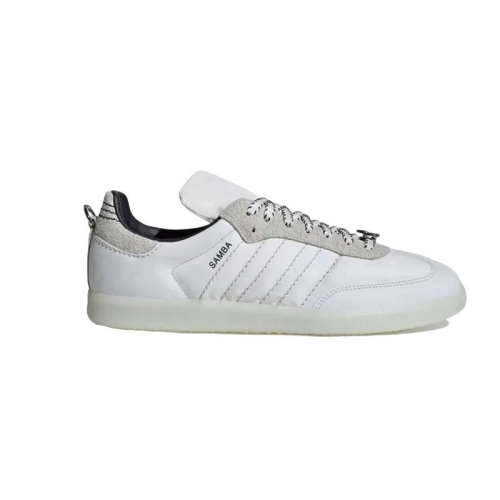?adidas Samba x Feifei Ruan 聯名款 白灰色/白色/灰色/白底 ID3654男女通用款