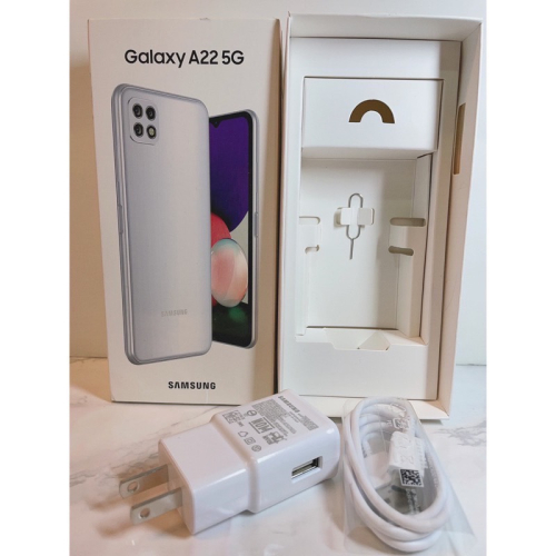 Samsung三星 Galaxy A22 原廠充電頭＋ type C充電線（不含手機）