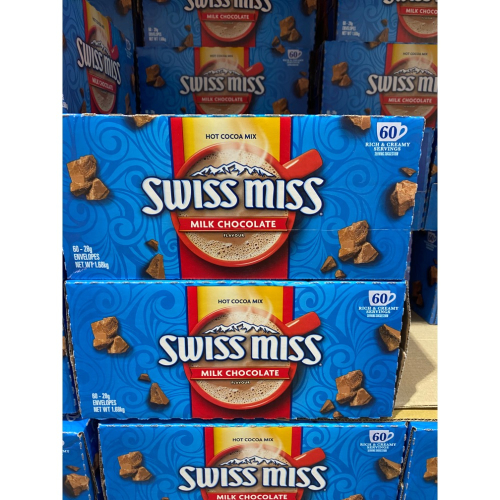 ❤️新包裝? ?Swiss Miss 牛奶巧克力即溶可可粉 28公克 X 60入??小狗窩好市多代購?