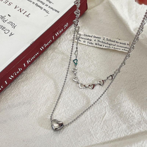 ?＇?????｜Toffee necklace｜寶藏禮物?正韓冷淡愛心項鍊