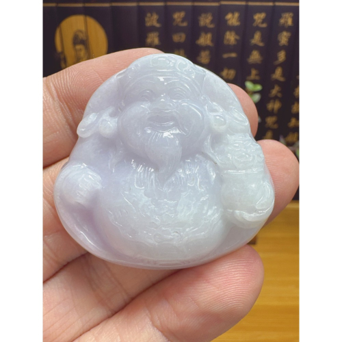 天然翡翠A貨-歡喜財神爺 商品編號061302