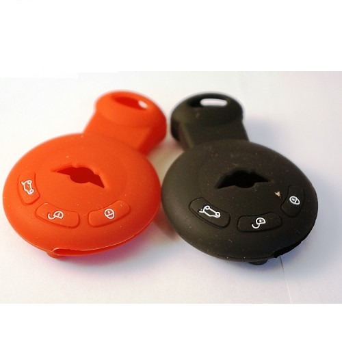 MINI cooper 鑰匙果凍套 黑 紅( R50 R53 R55 R56 R57 R58 ) 沂軒精品 A0052