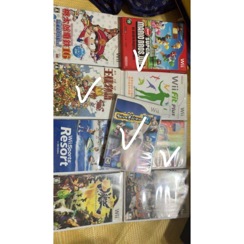 Wii 二手遊戲片