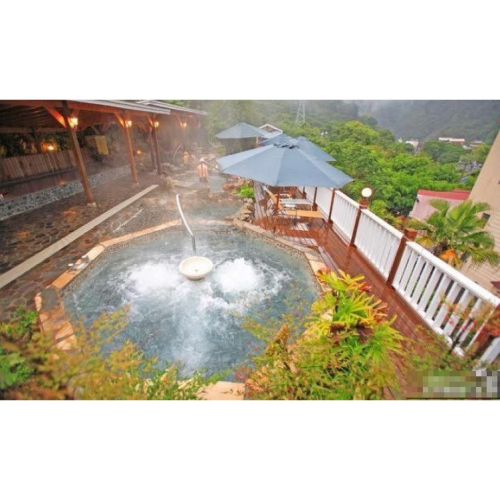 歡樂GO 谷關 麗池山水溫泉會館 戶外SPA湯券 平假日270元 春節不適用