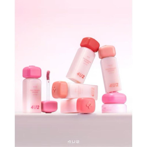 【預購】OoKiNi 泰國代購 新品泰國帶回4U2女友慕斯系列唇彩 唇釉 口紅