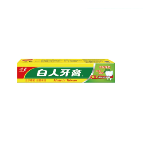 白人 雙氟鈣牙膏130gX1入