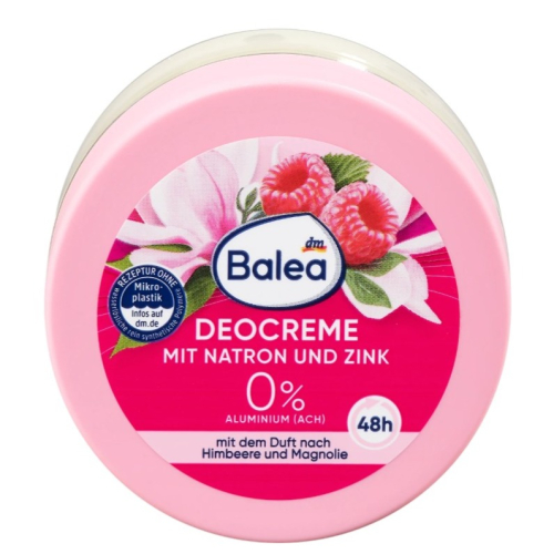 台灣現貨 德國 Balea 覆盆子 木蘭花 除臭霜 不含鋁鹽 (ACH) 50ml 24小時防護