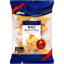 日本 Marukin丸金 厚切年輪小蛋糕10入(藍色)
