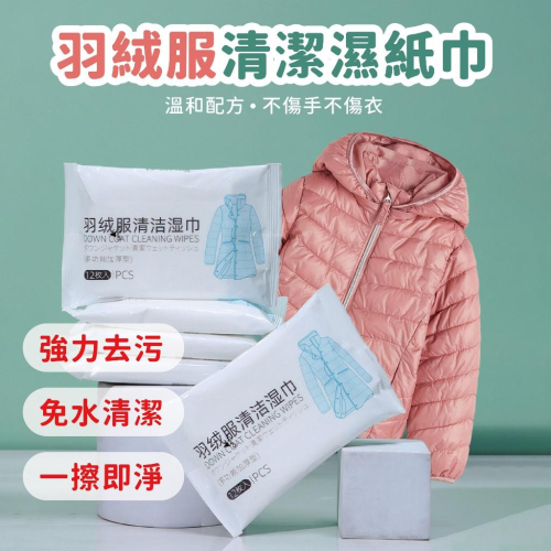 【現貨】羽絨外套清潔濕紙巾 外套乾洗紙巾 羽絨服清洗 外套清潔 清潔用品 清潔濕巾