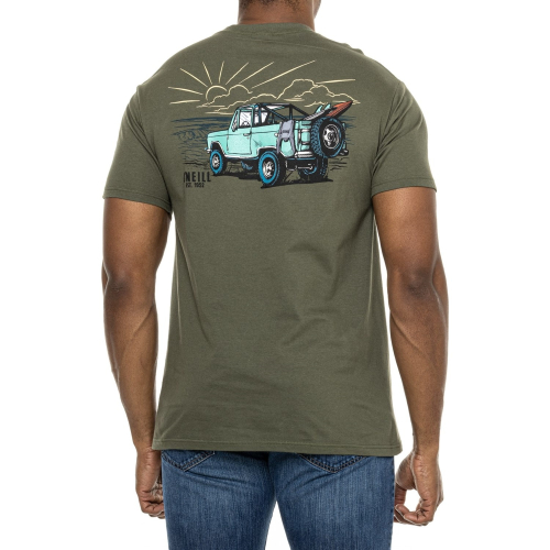 O＇Neill【M】短袖T恤 Baja Jeep 軍綠色 HO3118100X 全新 現貨