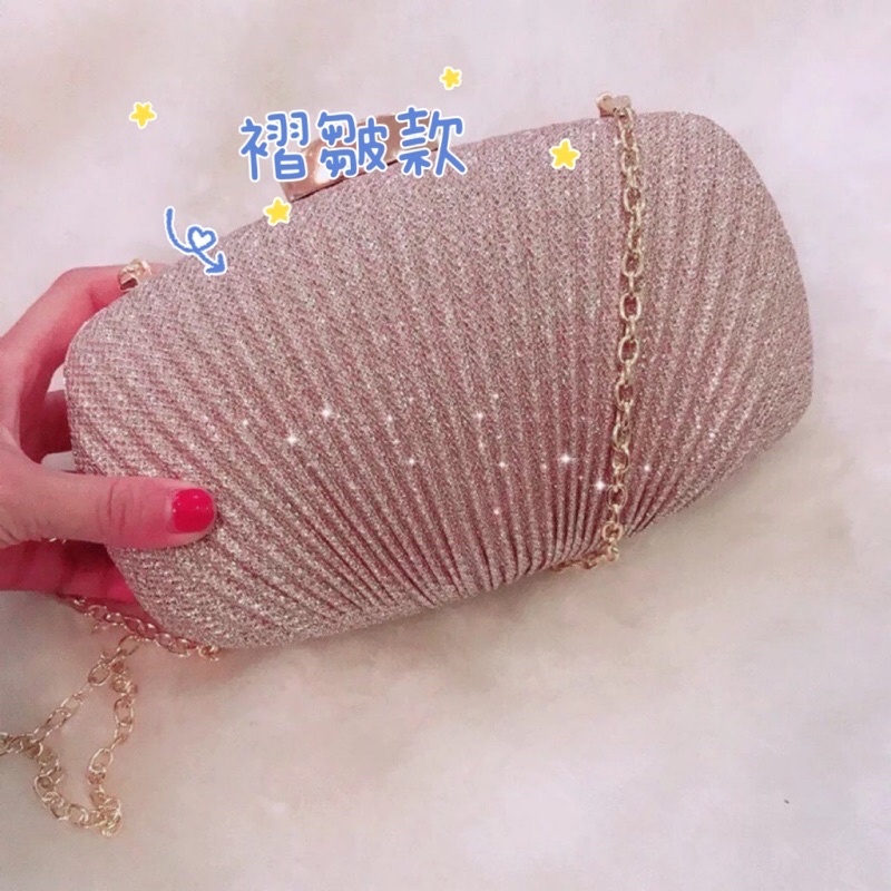 ❤️現貨在台，銀.金 實拍 亮晶 閃亮 金屬 蝴蝶結 鵝蛋 手拿包 禮服 包包 宴會包 晚宴包 側背包 婚宴 舞會 女神