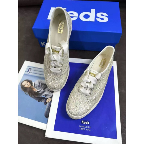 零碼特價美國??潮牌Keds 緞帶?厚底婚鞋?閃粉✨亮片鞋?休閒鞋?實品超美?