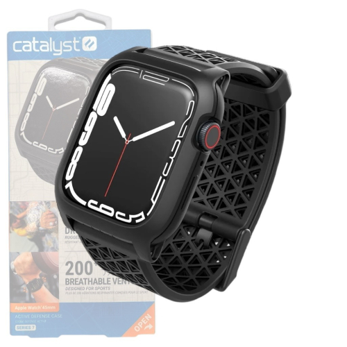 CATALYST 防摔保護殼 for Apple Watch S7 S8 S9 45mm 耐衝擊防摔保護殼(含錶帶)