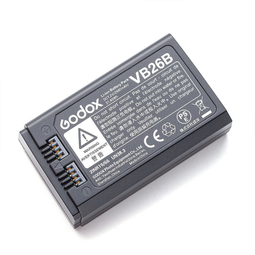 三重☆大人氣☆ 公司貨 Godox VB26B 神牛 V1 鋰電圓燈頭閃光燈 專用 鋰電池