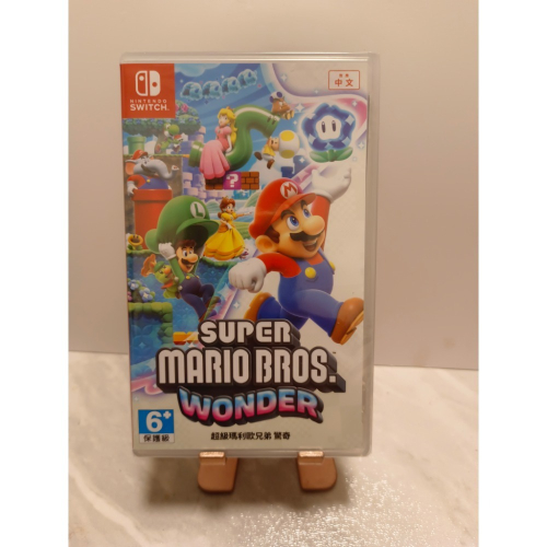 Switch 二手遊戲片 瑪利歐 驚奇