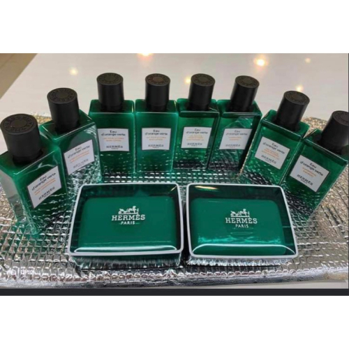 愛馬仕聯名款沐浴備品