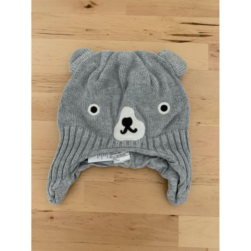 Gymboree 灰熊毛帽 12-24m