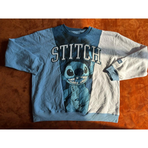 二手迪士尼Disney Stitch大學T SZ 3XL