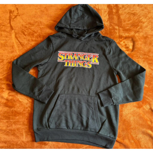 【J4】全新Netflix周邊商品Stranger Things怪奇物語 logo帽T SZ M/XL