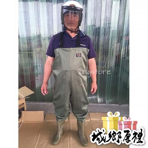 台興牌 青蛙裝 強韌防水褲 涉水褲 連身雨褲 海膠防水褲 魚塭 溯溪 釣魚 適用於任何需要防水的環境 13號加大款