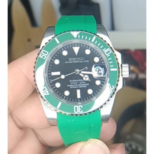 SEIKO MOD 星巴克水鬼 潛水錶