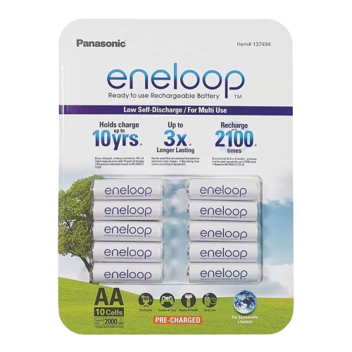 ❗️我最便宜❗️限時特價到1 ❤️好市多代購❤️Panasonic Eneloop 電池組/3號/4號充電電池10入