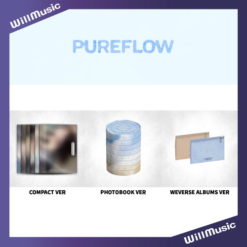 微樂客?預購 LE SSERAFIM - 2ND STUDIO ALBUM [PUREFLOW PT.1]