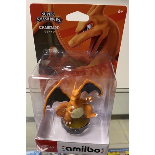(不含遊戲）任天堂 AMIIBO SWITCH 任天堂明星大亂鬥 系列 精靈寶可夢 噴火龍 CHARIZARD 全新品
