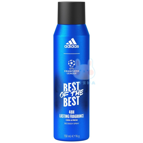 【adidas 愛迪達】男用體香噴霧-UEFA N9 冠軍杯(150ml)【6036】