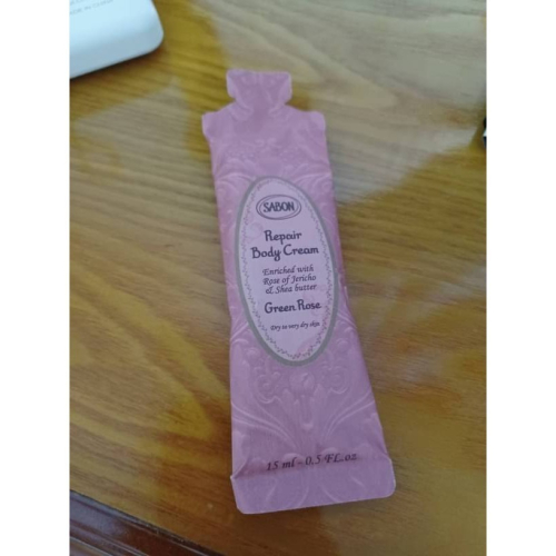 SABON? 以色列綠玫瑰身體乳 15g