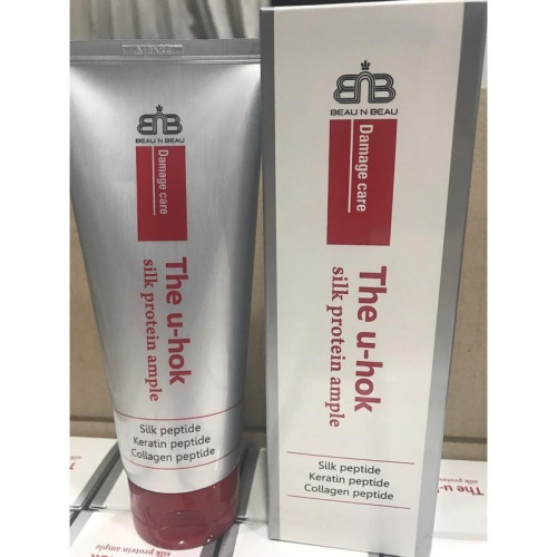 現貨?韓國 The u-hok 高絲蛋白護髮安瓶200ML 護髮 安瓶 護髮素 護髮膏 護髮霜 韓國原裝 免沖洗