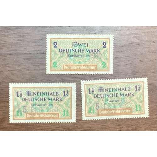 ??稀有孤品德國稅收郵票收藏 | Deutsche Wechselsteuer ✨1980年2月五號郵戳