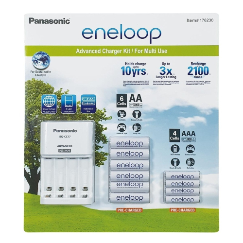 #176230 Panasonic Eneloop 充電器含電池組