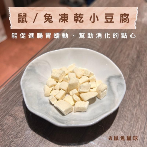 鼠兔星球 丨 凍乾小豆腐 凍乾豆腐 寵物零食 倉鼠 兔子