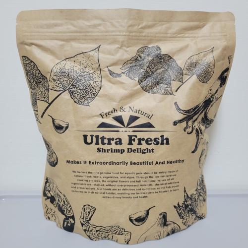 鮮蝦食譜Ultra Fresh APEX巔峰孔雀魚全營養天然成長配方