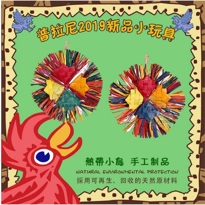 實體門市｜Pleasures｜美國普拉尼｜向日葵｜鸚鵡玩具｜鸚鵡啃咬玩具｜鳥玩具｜鳥啃咬玩具｜翔帥寵物生活館