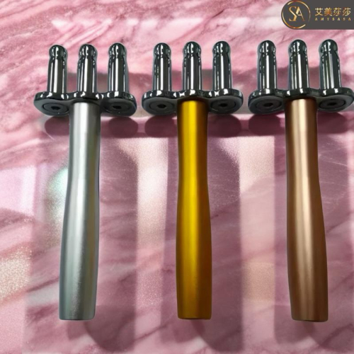 艾美莎莎?新款 正品 7000高斯三叉 美容院款 磁療棒 排酸 經絡棒按摩面部 磁叉經絡棒肩頸排酸棒疏通經絡棒