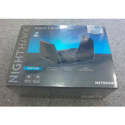 【現貨】最新WIFI 6E NETGEAR RAXE500 Nighthawk AXE11000 未使用品 未開封品
