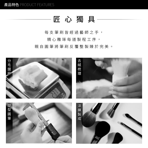 Solone 修容刷 F03 大藝術家玩色系列刷具