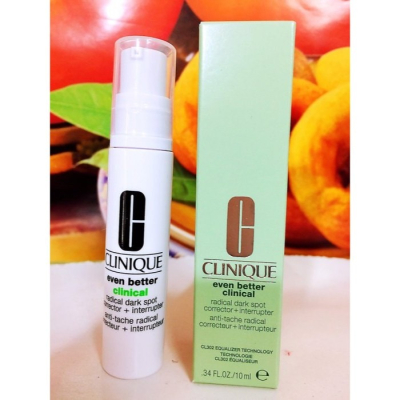 CLINIQUE 倩碧 超激光勻淨白淡斑精粹(萃） 10ML 全新百貨公司專櫃貨 無盒裝 (旅行用)