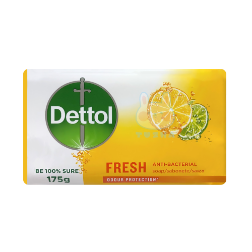 【Dettol 滴露】抗菌香皂-清新檸檬(175g)【7099】