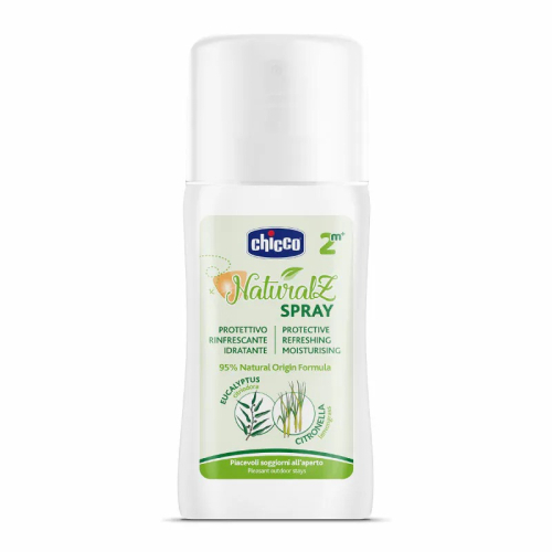 義大利 Chicco NaturalZ 植萃清爽防蚊噴液100ml 【金寶貝 226311】