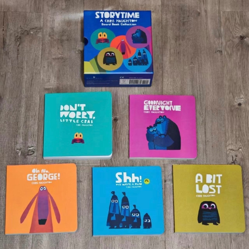 A Chris Haughton Board Book Collection?低幼 硬頁書 克里斯霍頓 早寶貝