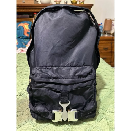 1017 ALYX 9SM 後背包 扣環 銀色 稀有 美品 有使用 便宜售 潮流 聖誕禮物 交換［已送洗］