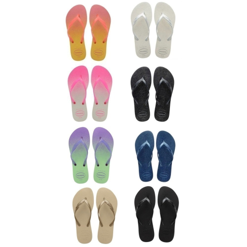 現貨 巴西人字拖Havaianas 女款 Fantasia金蔥鞋底/果凍鞋帶/素色