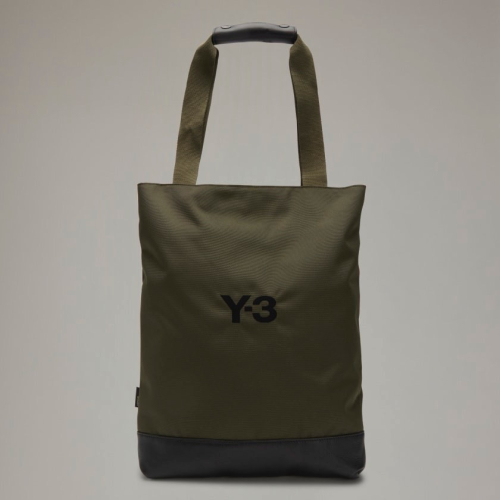 唯ㄧ現貨 ? Y3 (Y-3) ? 絕版精品！橄欖綠色、軍綠色！唯美刺繡 > 托特包、側背包、斜背包、肩背包！